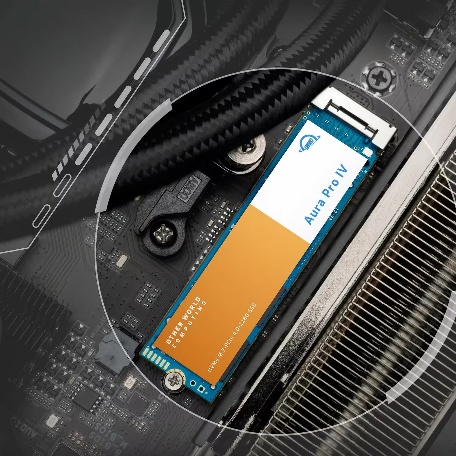 OWC Aura Ultra IV M.2 PCIe 4.0 x4 NVMe (2280) Solid state drive - SSD OWC Aura Ultra IV M.2 PCIe 4.0 x4 NVMe (2280) Solid state drive - SSD